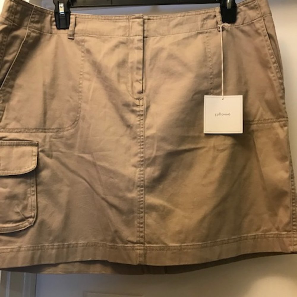 Cargo Skirt Khaki